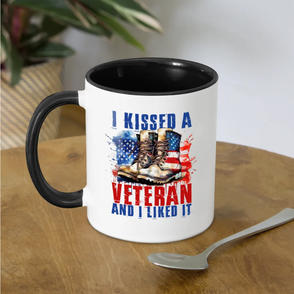 I Kissed A Veteran And I Liked It Coffee Mug