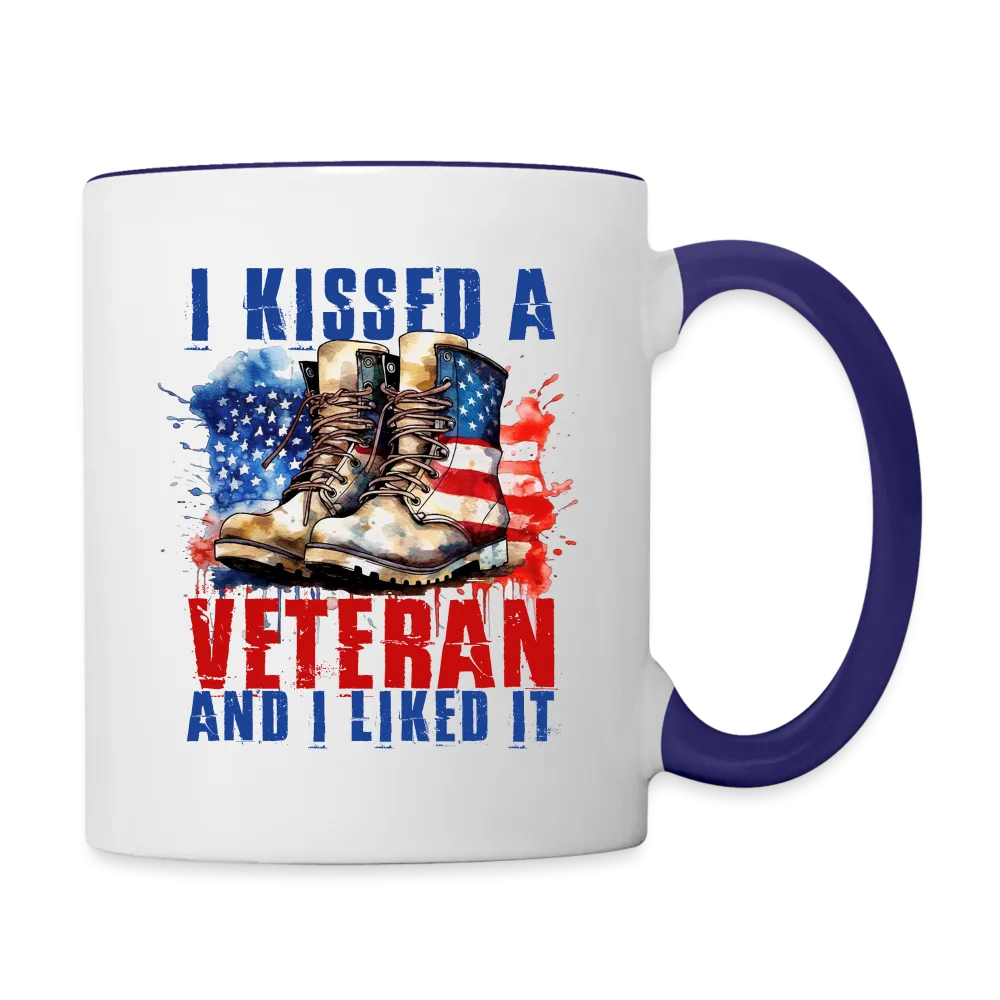 I Kissed A Veteran And I Liked It Coffee Mug