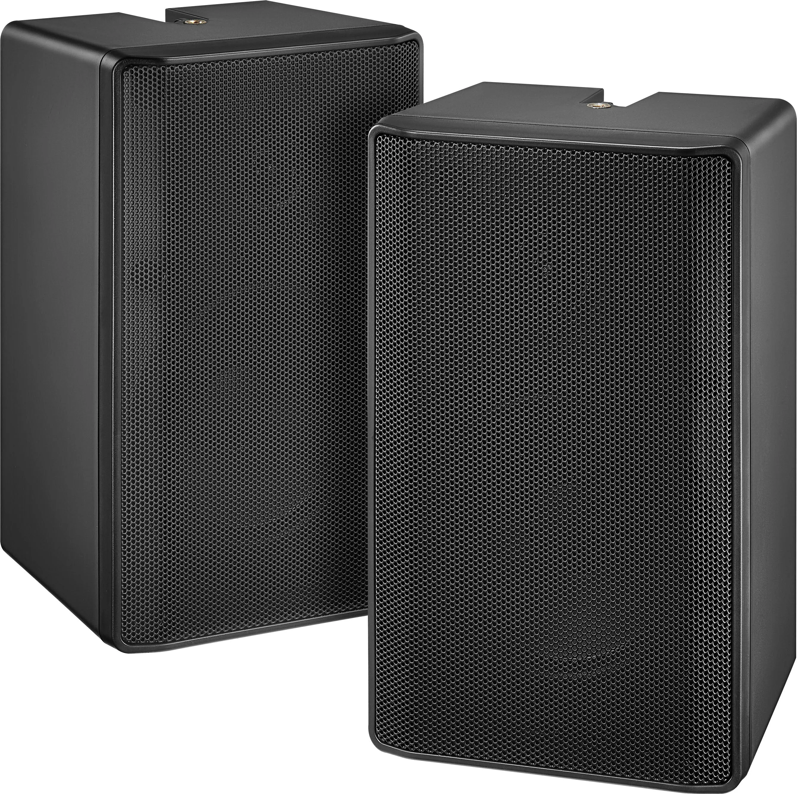 Insignia™ - 2-Way Indoor/Outdoor Speakers (Pair) - Black