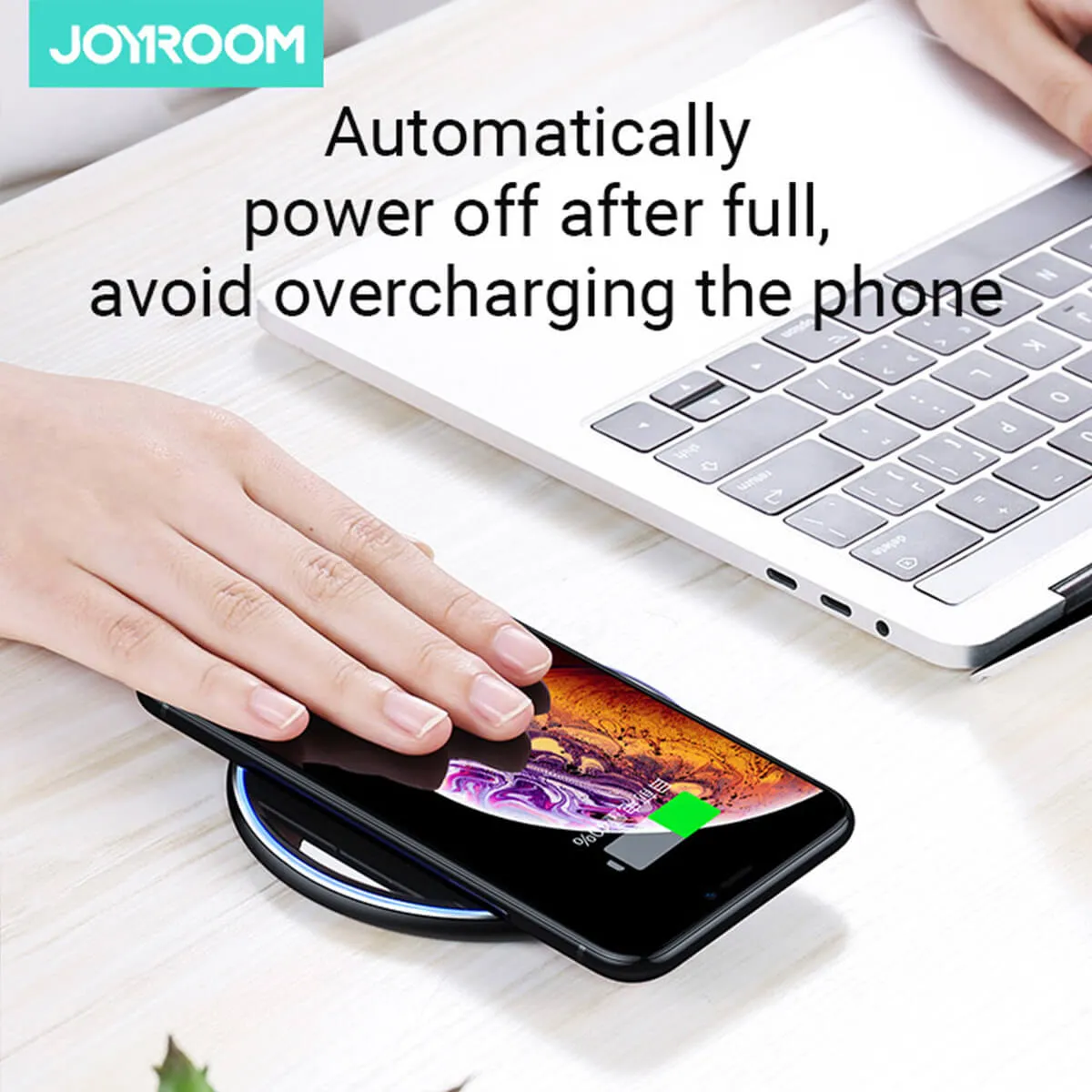 JOYROOM JR-A30 15W Qi Wireless Fast Charging Pad