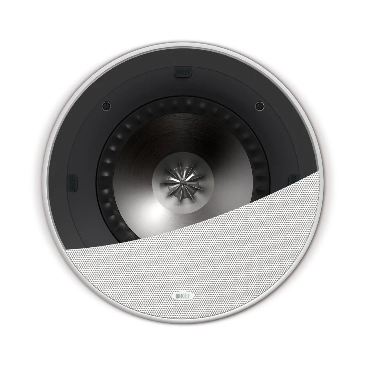 KEF Ci200RR-THX Extreme In-Ceiling THX Ultra2 Speaker - White - Each