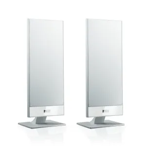 KEF T101 White 2-Way Satellite Speakers (Pair) including Wall Brackets