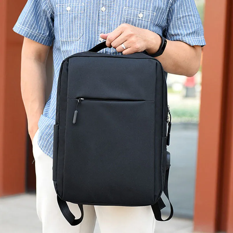 Laptop Backpack With USB Design Business Bags