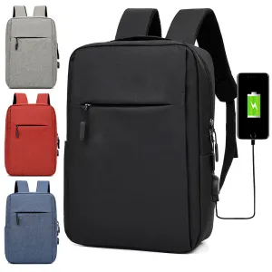 Laptop Backpack With USB Design Business Bags