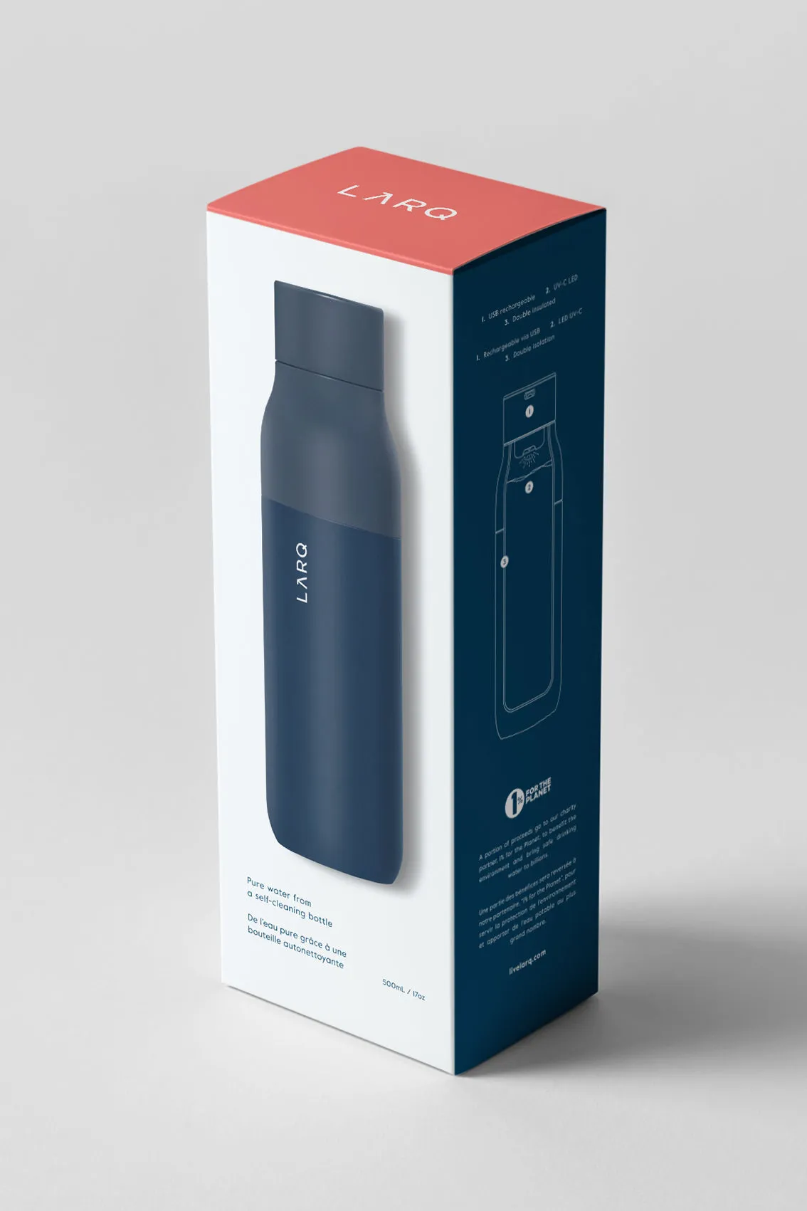 LARQ PUREVIS INSULATED WATER BOTTLE