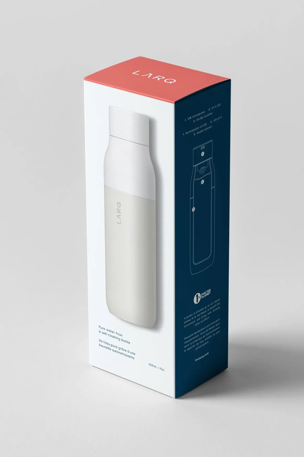 LARQ PUREVIS INSULATED WATER BOTTLE