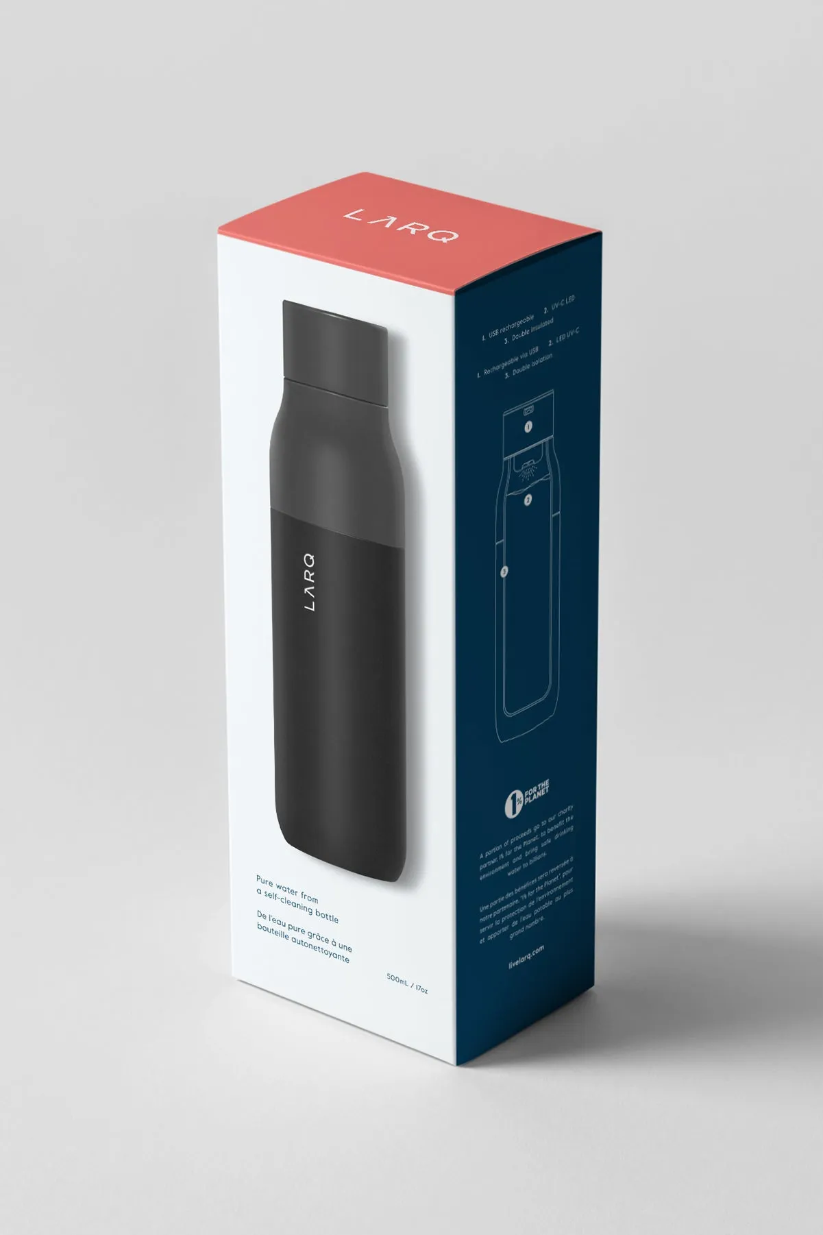 LARQ PUREVIS INSULATED WATER BOTTLE