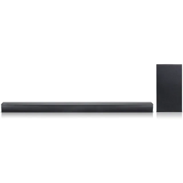 LG 2.1 Channel 300W High-Res Audio Soundbar System Wireless Subwoofer (SJ4Y)