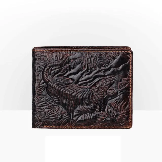 Luxury CrocLeather Exotic Pattern Long Wallets