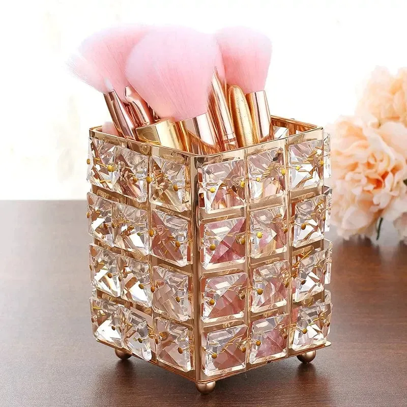 New crystal brush holder