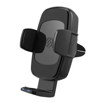 New - Scosche StuckUp Universal Qi Charger Window/Dash/Vent Mount - Black