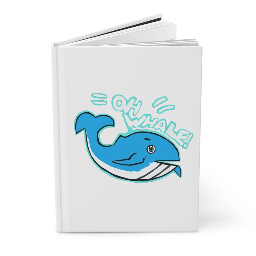 Oh Whale Hardcover Journal Matte