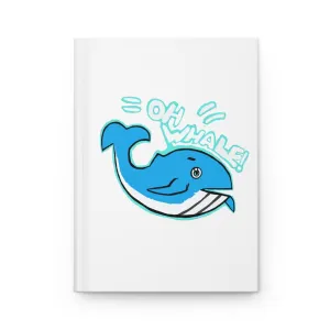 Oh Whale Hardcover Journal Matte