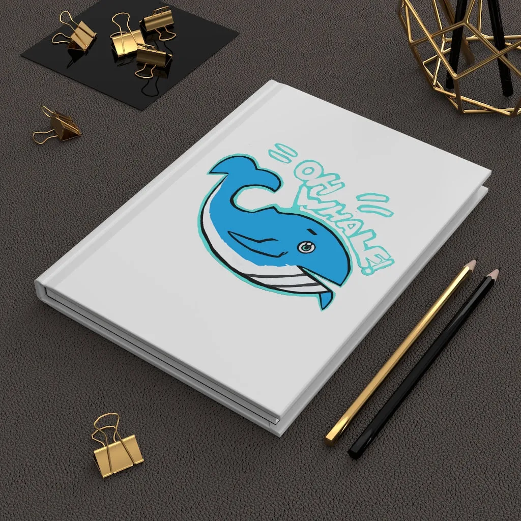 Oh Whale Hardcover Journal Matte