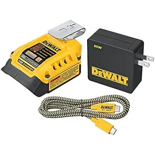 Open Box -  DEWALT 20V MAX DCB094 20 V Lithium-Ion USB Charging Kit 3 pc