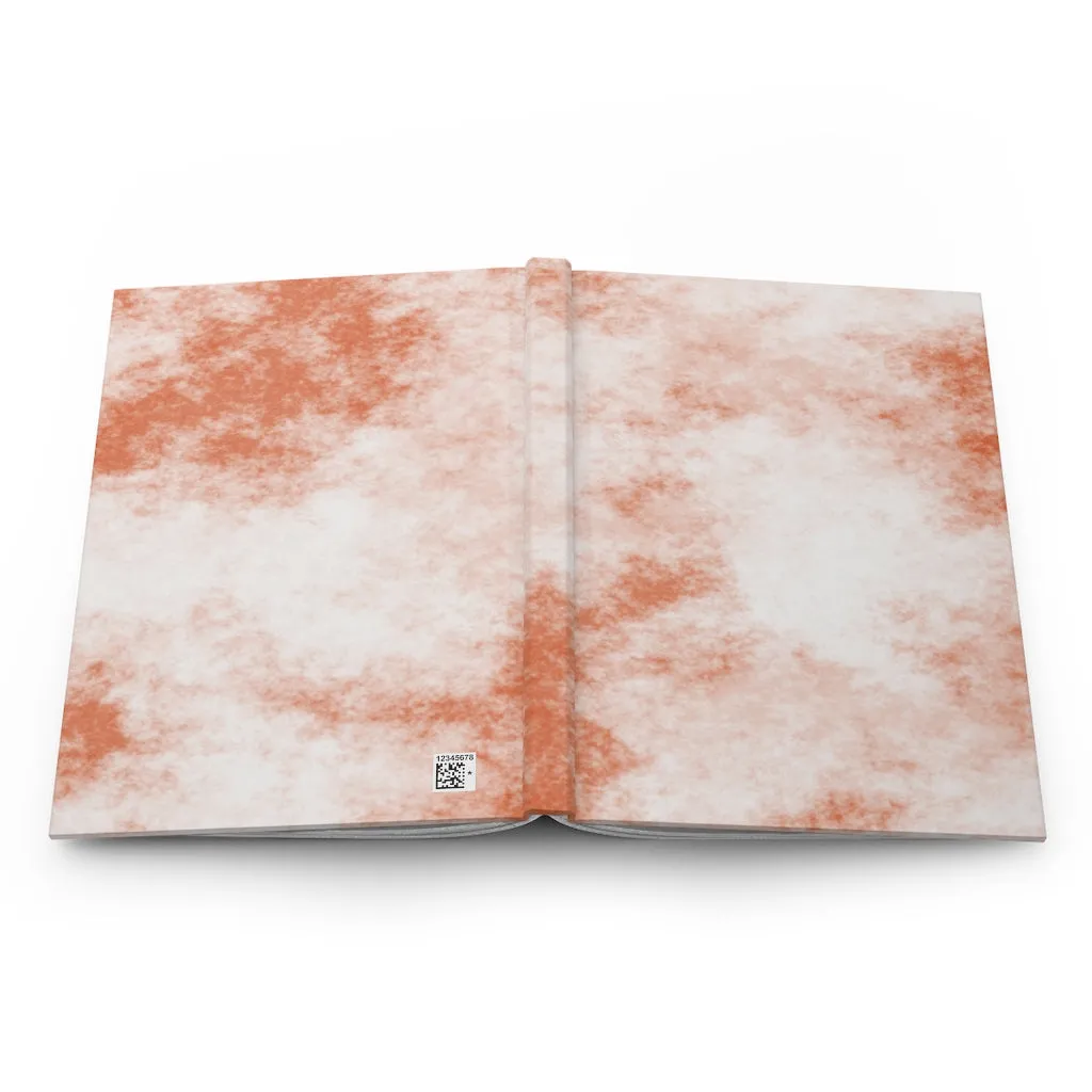 Orange Clouds Hardcover Journal Matte