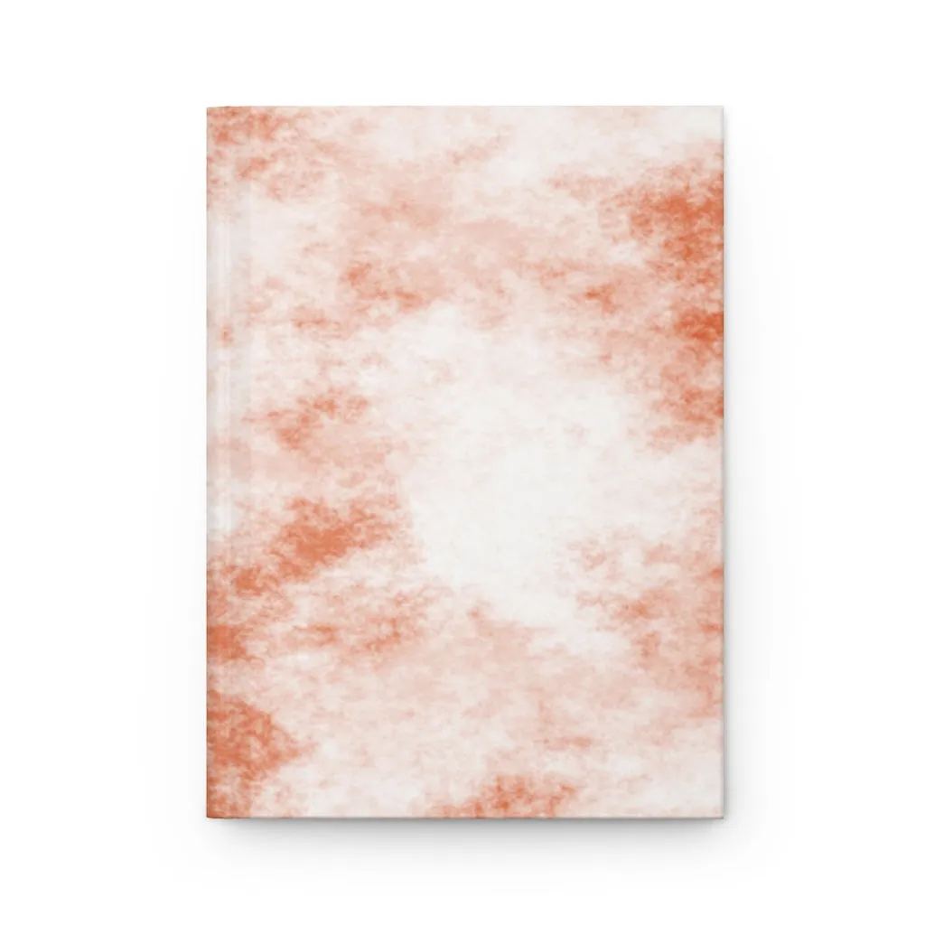 Orange Clouds Hardcover Journal Matte