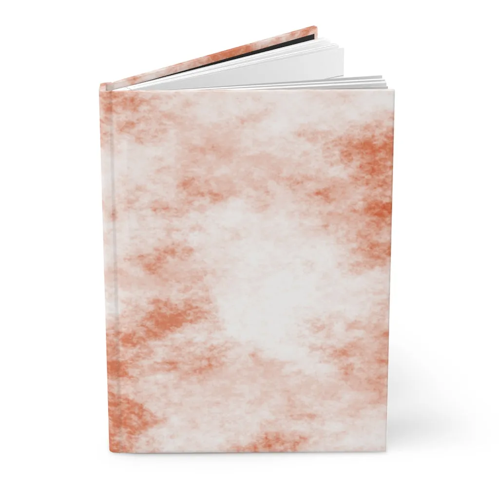 Orange Clouds Hardcover Journal Matte