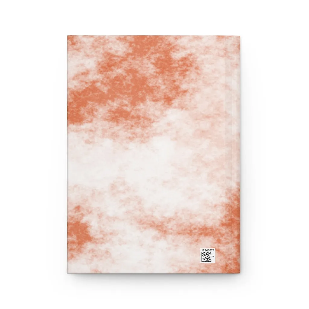 Orange Clouds Hardcover Journal Matte