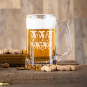 Personalized 14 oz. Beer Mug