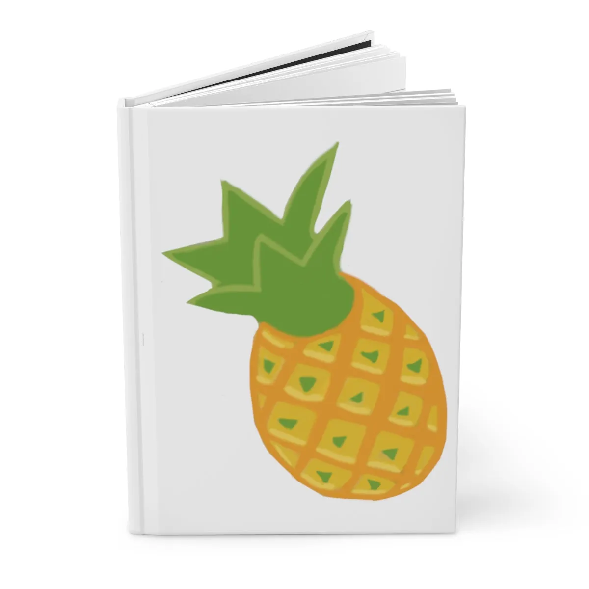 Pineapple Hardcover Journal Matte