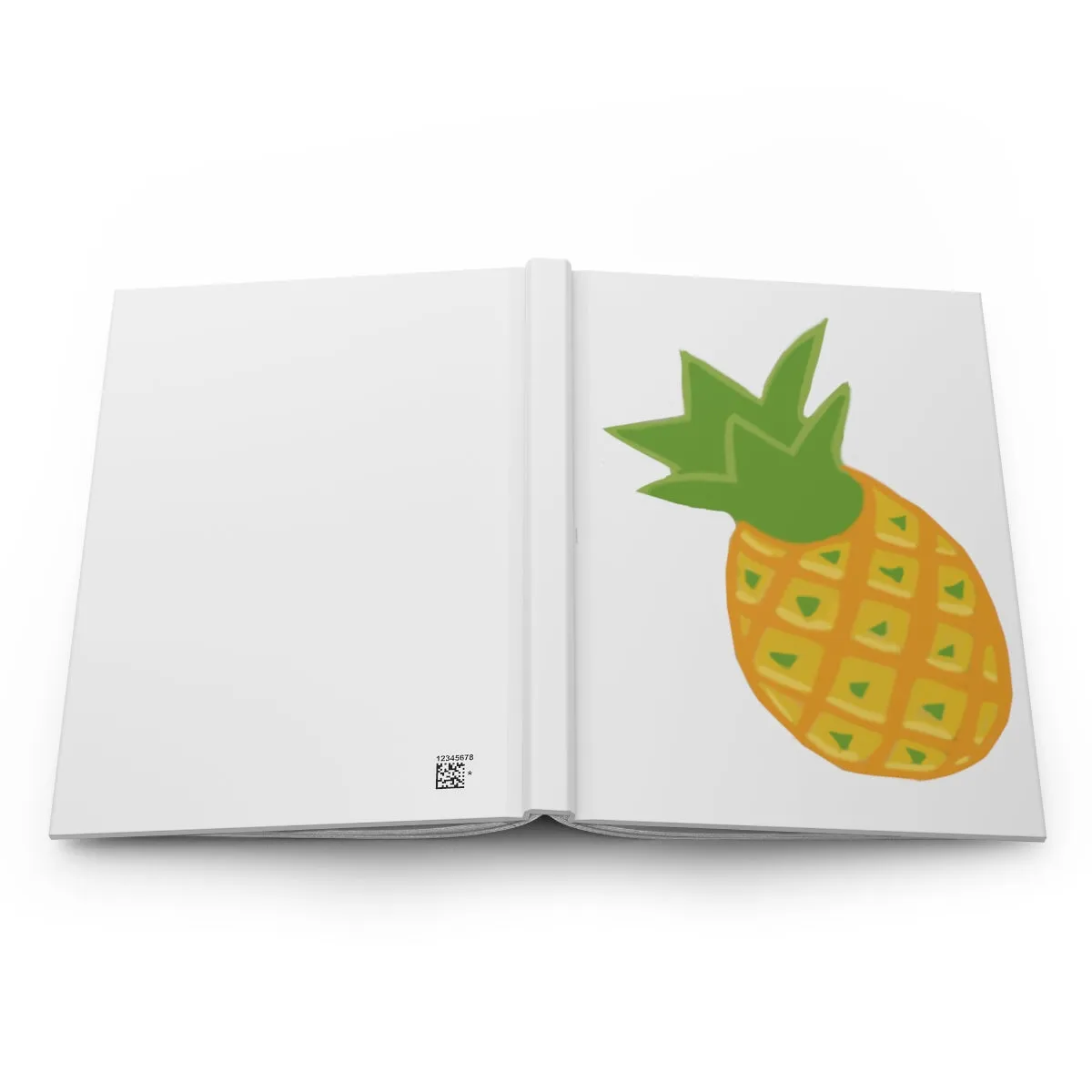 Pineapple Hardcover Journal Matte