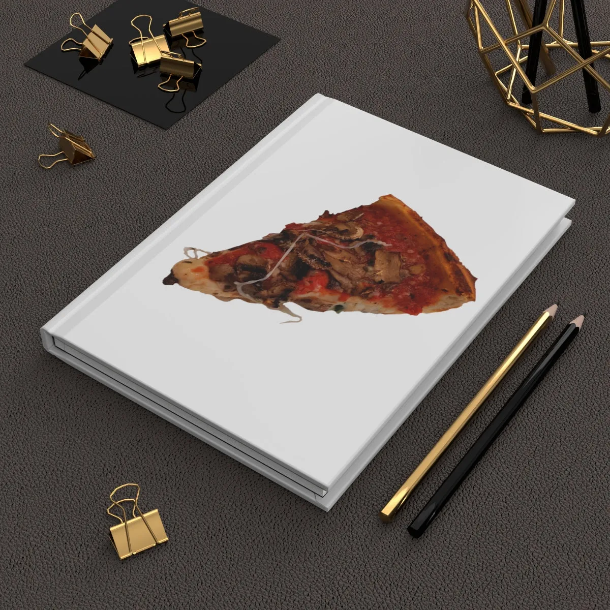 Pizza Hardcover Journal Matte