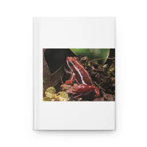 Red Frog Hardcover Journal Matte