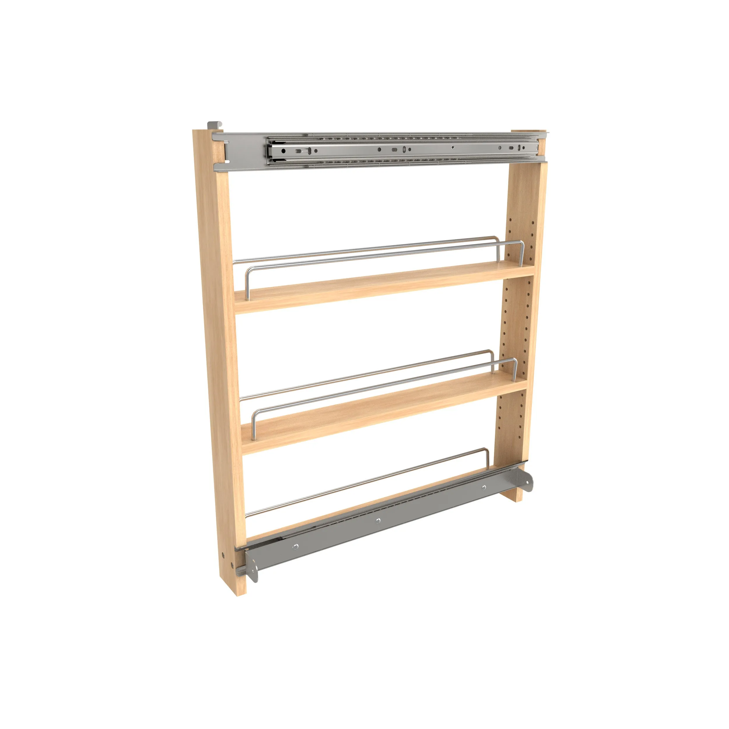 Rev-A-Shelf / 448-BSKS-3C / Wood Base Cabinet Pullout Organizer Accessory for 448 BCSC series