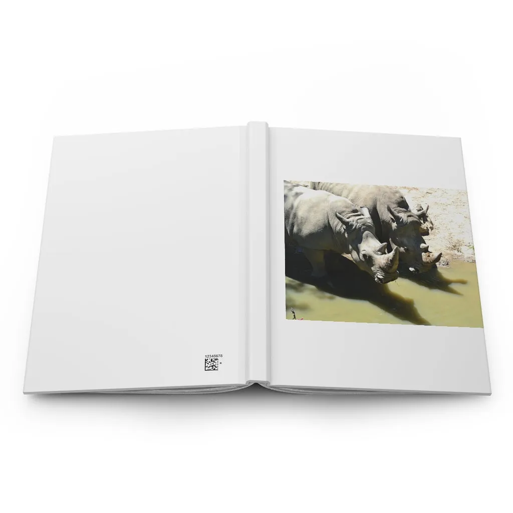 Rhinos Hardcover Journal Matte