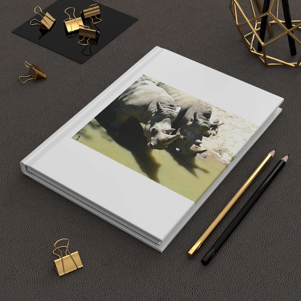 Rhinos Hardcover Journal Matte