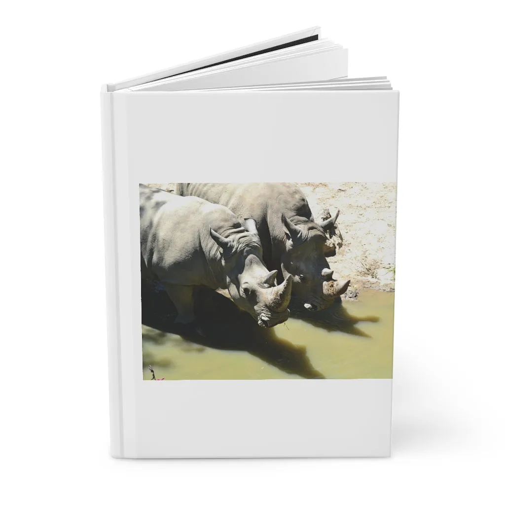 Rhinos Hardcover Journal Matte