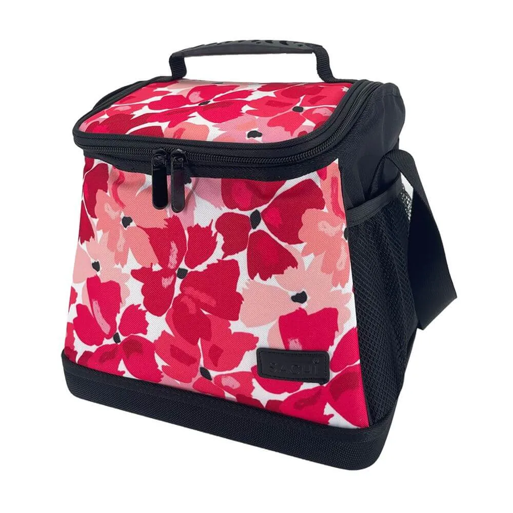 Sachi 12L Insulated Cooler Bag Red Poppies