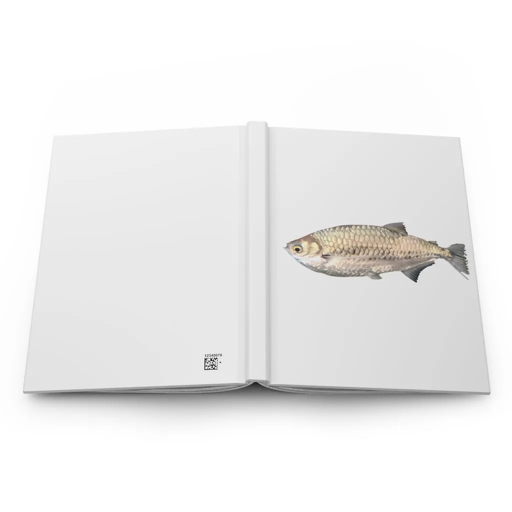 Silver Fish Hardcover Journal Matte