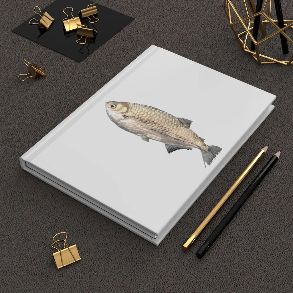 Silver Fish Hardcover Journal Matte