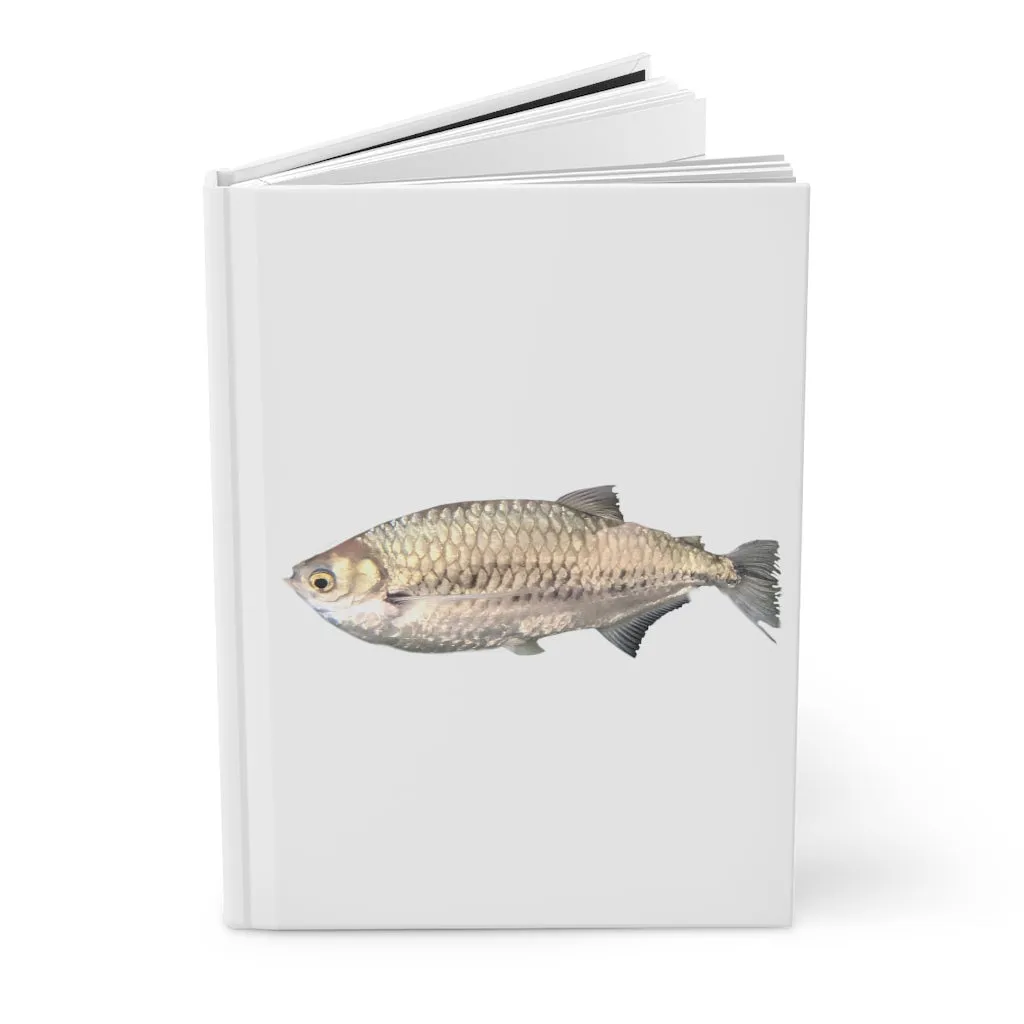 Silver Fish Hardcover Journal Matte