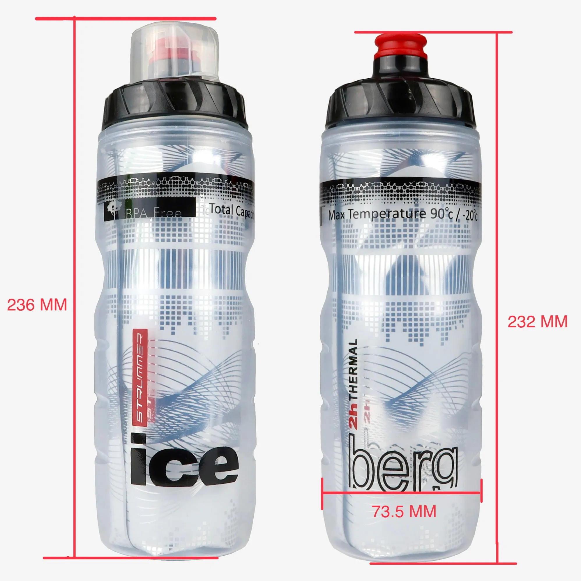 Strummer Iceberg 2h Thermal 500ml Bottle