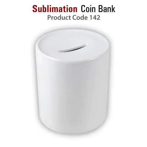 Sublimation - coin bank for kids