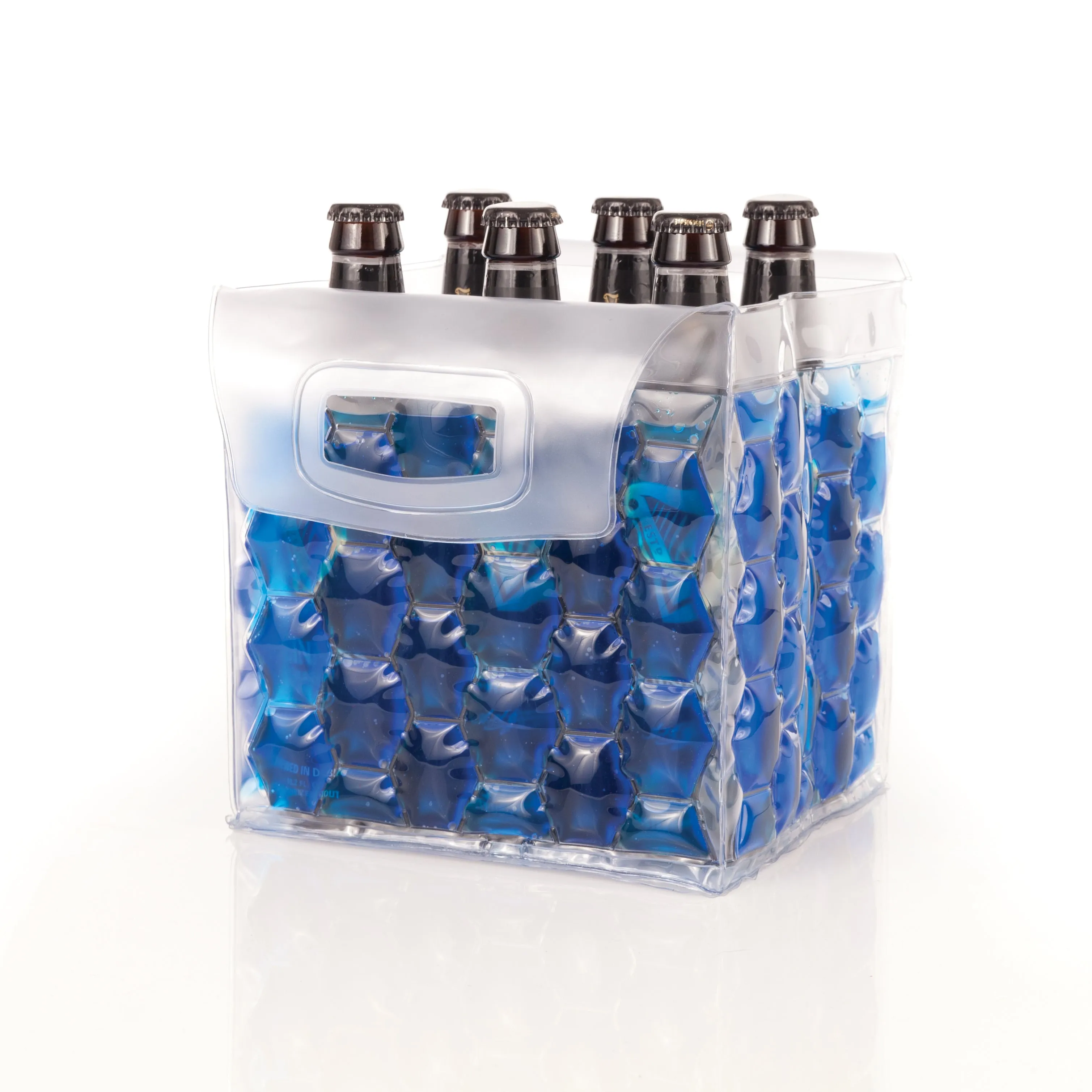 The Bottle Bubble® Freeze Protector for Six Packs by True