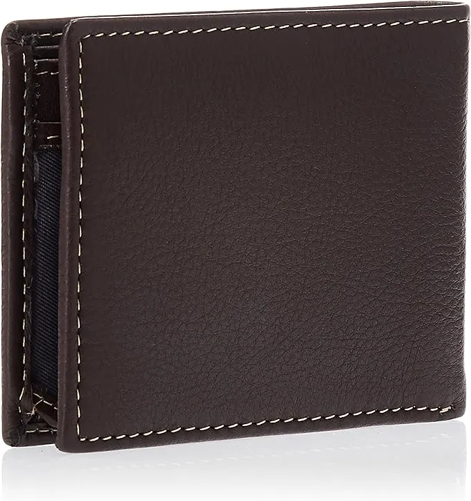 Timberland Men's Wellington RFID Leather Bifold Wallet Trifold Wallet Hybrid