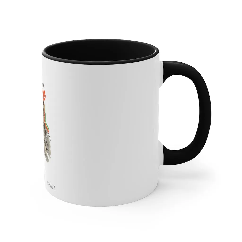 VCC Home & Livings-Mugs / Black Accent Mug / Dr Says Smoke Weed