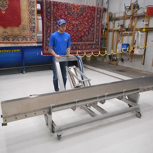 Wet Rug Loader - Air Powered