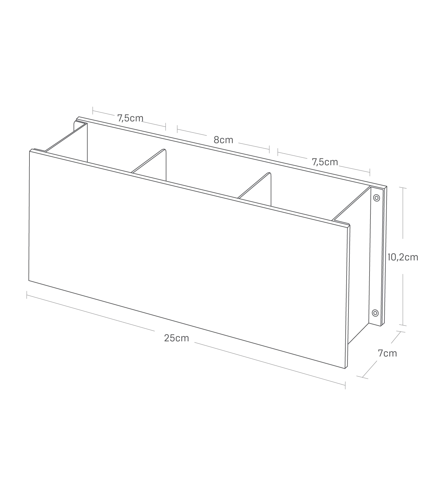 Wide Tabletop Organizer