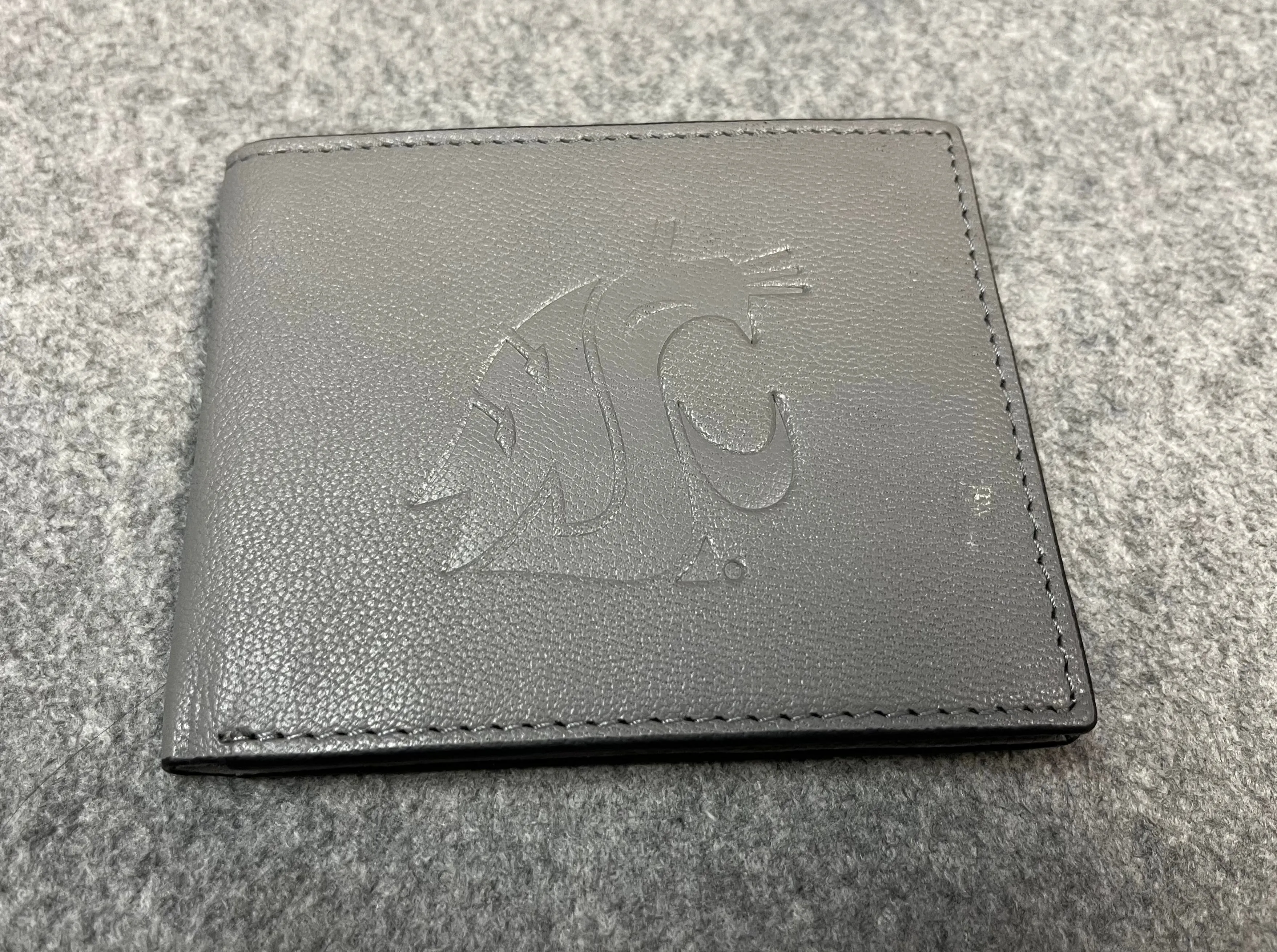 WSU Cougars Gray wallet